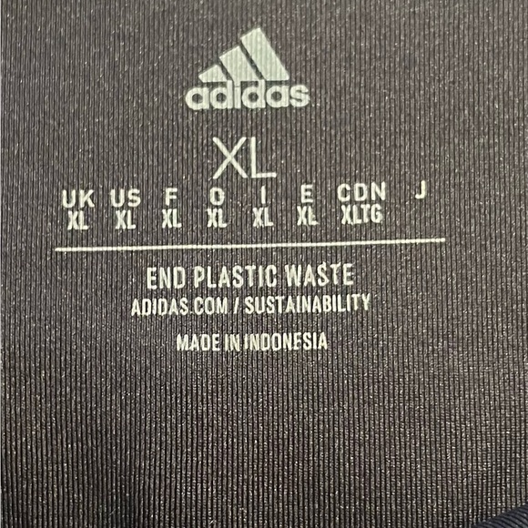 Adidas Black Performance Athletic Pants Size XL - Picture 3 of 4